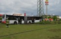 Schwerer Bus Unfall Koeln Porz Gremberghoven Neuenhofstr P014